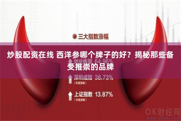 炒股配资在线 西洋参哪个牌子的好？揭秘那些备受推崇的品牌