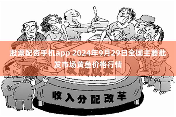 股票配资手机app 2024年9月29日全国主要批发市场黄鱼价格行情