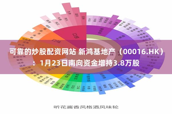 可靠的炒股配资网站 新鸿基地产（00016.HK）：1月23日南向资金增持3.8万股